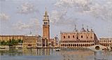 The Doges Palace and Campanile Venice by Antonietta Brandeis